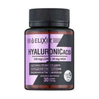 ДД Гіалуронова кислота 30 капсул Elixir