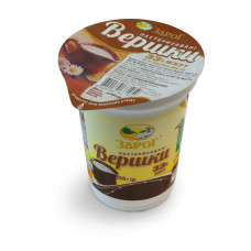 Вершки пастеризовані 33% 350 г ТМ Зарог
