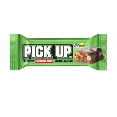 Батончик PickUp КАРАМЕЛЬ І ФУНДУК, 45 г ТМ FIT WIN