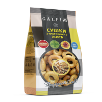 Сушки з пророщеного жита 200г ТМ Galfim