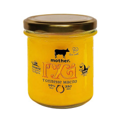 Масло вершкове топлене ГХІ 99% 350 г Mother