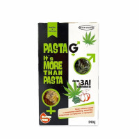 Макаронні вироби без глютену каннабіс,спіруліна"Fusilli"240 г Pasta UA ТМ Healthy Generation