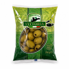 Оливки зелені Vittoria Verdi Dolci Giganti 250г/450г