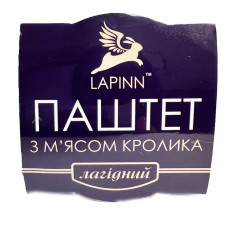 Паштет з м'яса кролика 95г TM Lapinn