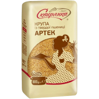 Крупа з твердої пшениці Артек 800г ТМ Сквирянка