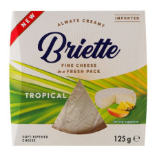 Сир Briette 125г Тропікал