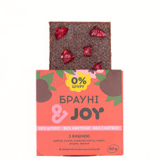 Десерт "Брауні з вишнею" 60г TM Andjoy
