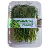 Мікрозелень горох  50 г ТМ Зеленушка