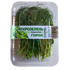 Мікрозелень горох  50 г ТМ Зеленушка